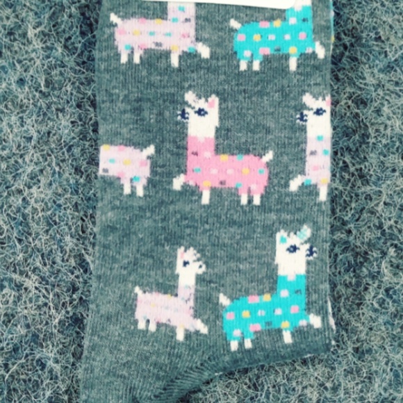 Sock Expressions Accessories - 3/$25 Back in Stock! Llamas in Pajamas socks NWT